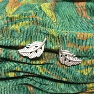 Feather earrings